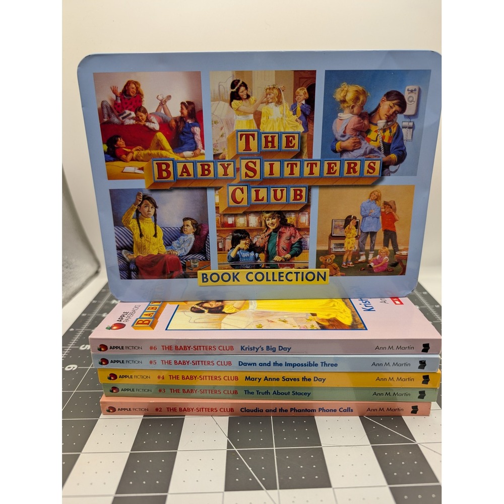 The Baby-Sitters Club Book Collection Tin Set Books 2-6 Ann M Martin Scholastic